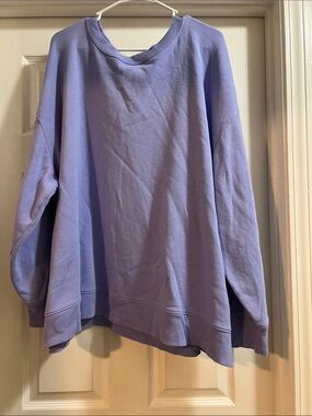 Terra & Sky Lavender Crewneck Sweatshirt